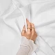 Готова штора блекаут Room99 Laurel 140 х 250 см на тасьмі (000557121) біла - изображение 5