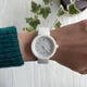 Женские силиконовые часы-конструктор actimer, белый ремешок, циферблат White time - изображение 2