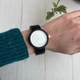 Женские силиконовые часы-конструктор actimer, черный ремешок, циферблат Mate white - изображение 2