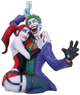 Figurka Nemesis Now Dc Comics popiersie Joker z Harley Quinn 37 cm (801269146863) - obraz 1