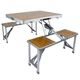 Туристический стол Bo-Camp Bamboo Brown/Silver (1404800) - изображение 1