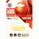 Флешка для ноутбука Flash Mibrand USB 2.0 Taipan 16Gb Gold (MI2.0/TA16U2G) - изображение 2