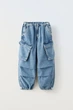 Джинси Cargo Zara блакитні 116 см (1889/707) - изображение 1