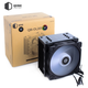 Процесорний кулер QUBE QB-OL201 (120mm/4pin/800-1500RPM/30.8dBA/мак. TDP 135W/4 тепл. трубки) - изображение 4