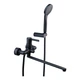 змішувач для ванни Haiba MarkUS 006 Euro Black (HB3974) - зображення 1