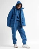 Жіночий пуховик oversize X-Woyz LS-8917-2 L синій - изображение 3