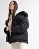 Жіночий пуховик oversize X-Woyz LS-8917-8 L чорний - изображение 4