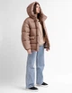 Жіночий пуховик oversize X-Woyz LS-8917-26 L капучино - изображение 2