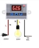 Терморегулятор XH-W3002 на 220В с цифровой настройкой на 220В, (-50...+110°C), с влагозащищенным датчиком - изображение 2