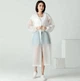 Плащ-дождевик EVA Raincoat Унисекс. Белый M-901 - изображение 1