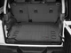 Автомобильный коврик в багажник авто Weathertech Jeep Wrangler 4d без саб з петлями 19- черный за 2м рядом Джип Вранглер WT0025816 - изображение 2