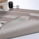 Набор ковриков в ванную комнату Confetti Saidtex 8352 Fungi Grey 60х100 и 60х50 см Серо-Коричневый - изображение 2