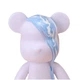 Флюидный медвежонок Punk Fluid Bear Bearbrick с красками, набор для творчества сделай сам DIY мишка 33 см - изображение 13