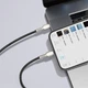 Кабель с металлическими штекерами BASEUS Type-C to Lightning Metal 2 метра 20W (CATLJK-B01) - изображение 2