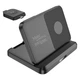 Зарядне бездротове Hoco CQ7 Pass folding 3-in-1 (для смартфонів Samsung + годинник + навушників) - зображення 1