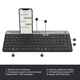Клавиатура беспроводная Logitech K580 Slim Multi-Device Wireless Graphite (920-009275) - изображение 6