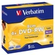 Диск DVD Verbatim mini 1.4 Gb 4X Jewel 5шт Matt Silver (43565) - изображение 1