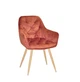 Кресло мягкое модерн на металических ножках Onder Mebli CHIC Б-Т КОРИЦА OR- 862 WD - изображение 1