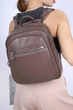 Женский No Brand 7-0084 рюкзак коричневый - изображение 1
