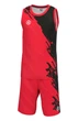 Баскетбольная форма RIGO CHAMPION Red-Black M - изображение 1