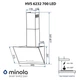 Вытяжка декоративная Minola HVS 6232 WH/INOX 700 LED - изображение 14