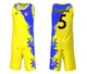 Баскетбольная форма RIGO CHAMPION Yellow-Blue XL - изображение 2