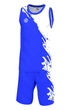 Баскетбольная форма RIGO CHAMPION Blue-White XL - изображение 1