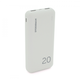 Зовнішній акумулятор Повербанк Hypergear Dual 20000 mAh 2.1A White - зображення 1