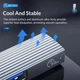 USB-хаб ORICO AH-W13F USB Type-C to USB 3.0 + 2.0 hub 15см портативний тонкий концентратор - зображення 4