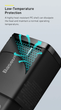Сетевое зарядное устройство Baseus Compact Quick Charger 20W (USB-A + USB-C) QC PD Black - изображение 5