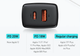 Сетевое зарядное устройство Baseus Compact Quick Charger 20W (USB-A + USB-C) QC PD Black - изображение 6