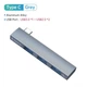 USB-хаб ORICO AH-W13F USB Type-C to USB 3.0 + 2.0 hub портативний тонкий концентратор - зображення 1