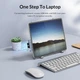 USB-хаб ORICO AH-W13F USB Type-C to USB 3.0 + 2.0 hub портативний тонкий концентратор - зображення 3