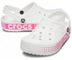 Сабо Crocs Bayaband Logo Motion Clog White M7W9-39-25.5 см 205089-W - изображение 3