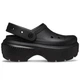 Жіночі крокси Crocs Stomp Clog Black M7W9-40-26 см - зображення 1