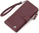 Женский кожаный купюрник ST Leather 1767483 Бордовый - изображение 3