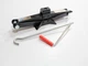 Домкрат механический 1,5 т (ромб) 104-385 мм Vortex VX-815 - изображение 4