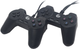 Przewodowy gamepad Gembird JPD-UB2-01 PC 2 szt. Czarny (JPD-UB2-01) - obraz 1