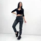 Штаны-джоггеры из экокожи Fashion 50/52 черный - изображение 4