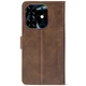 Чохол-книжка Crazy Horse Clasic для Tecno Spark Go 2024 Brown (Front) (55609) - изображение 3