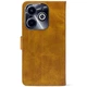 Чохол-книга Crazy Horse Clasic для Infinix Hot 40i Camel (Front) (55429) - зображення 3