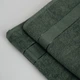 Набор 2 махровые полотенца LeLit для ванной 70x140 + 50x90 см 8012 Зеленый (le2000000195575) - изображение 4