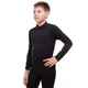 Рашгард детский футболка компрессионная Zelart 505 размер S (140-150 см) Black - изображение 1