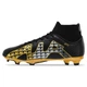 Бутсы футбольные с носком Zelart Zoom 220918B-4 размер 42 Black-Gold - изображение 2