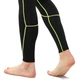 Тайтсы мужские компрессионные Zelart Fit J02K размер 2XL (175-180 см) Black-Green - изображение 5