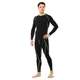 Тайтсы мужские компрессионные Zelart Fit J02K размер 2XL (175-180 см) Black-Green - изображение 7