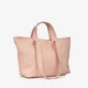 Сумка женская кожаная с двумя парами ручек шоппер средняя Regina Notte Shopper 2771 Светло-розовый - изображение 3