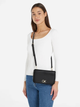 Torebka crossbody damska mała Calvin Klein Jeans CKRK60K611531BAX Czarna (8720108723725) - obraz 2