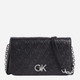 Torebka crossbody damska mała Calvin Klein Jeans CKRK60K611061BAX Czarna (8720108585231) - obraz 1