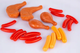 Набор фрукты овощи кухня аксессуары 120 элементов Kinderplay KP6108 - изображение 4